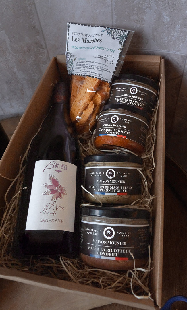 Coffret apéritif dînatoire